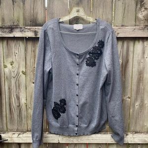 Debbie Morgan cardigan sz. XL